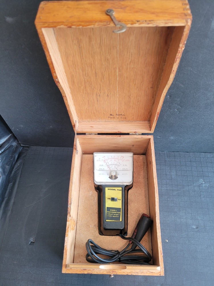 Hanson-Hawk Dwell Tachometer - Model 752 - Untested