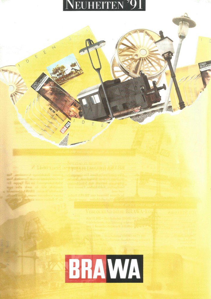 BRAWA LEAFLET CATALOG - NOVELTIES 91