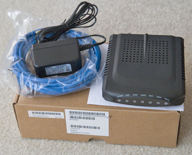 Ambit U10C018 DOCSIS 2.0 USB Ethernet Cable Modem