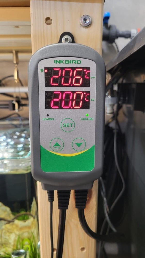 WiFi Thermostat Heating Cooling Temperature Controller Seeded Started Greenhouse