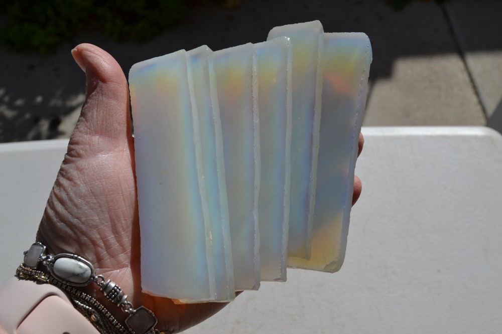 Opalite Glass slabs