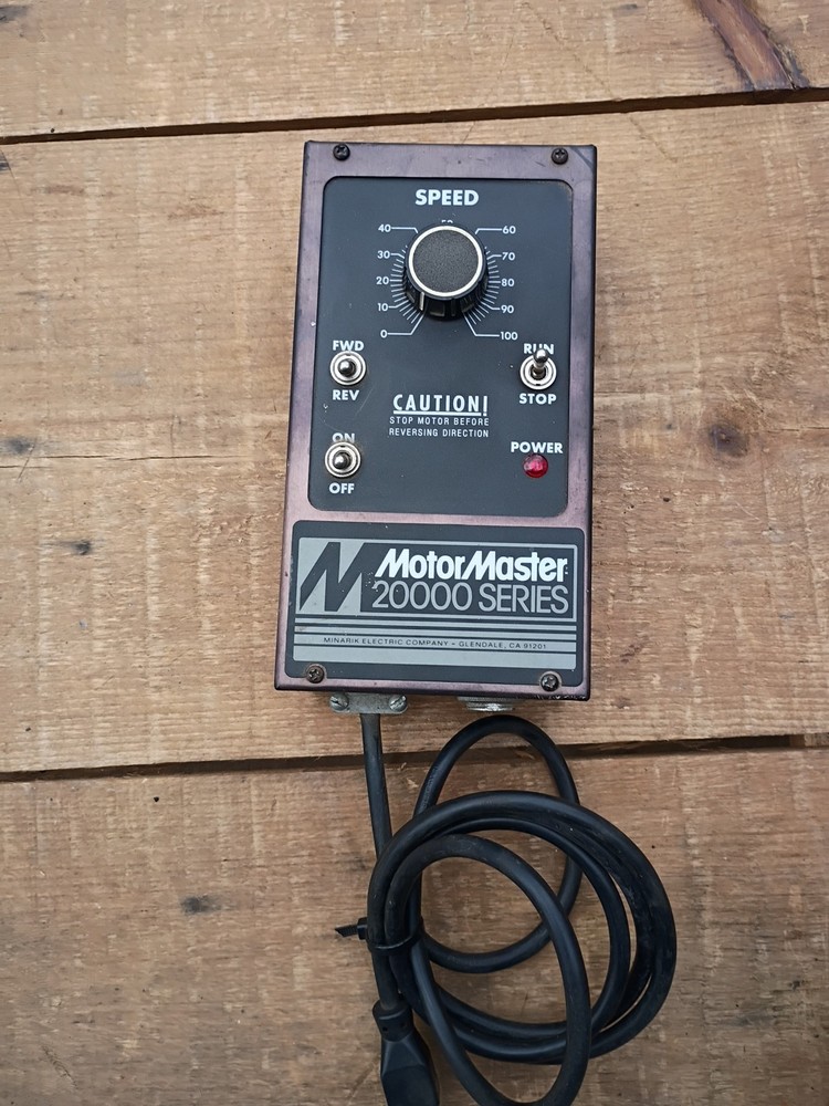 Vintage Minarik Motor Master 20000 Series Speed Controller
