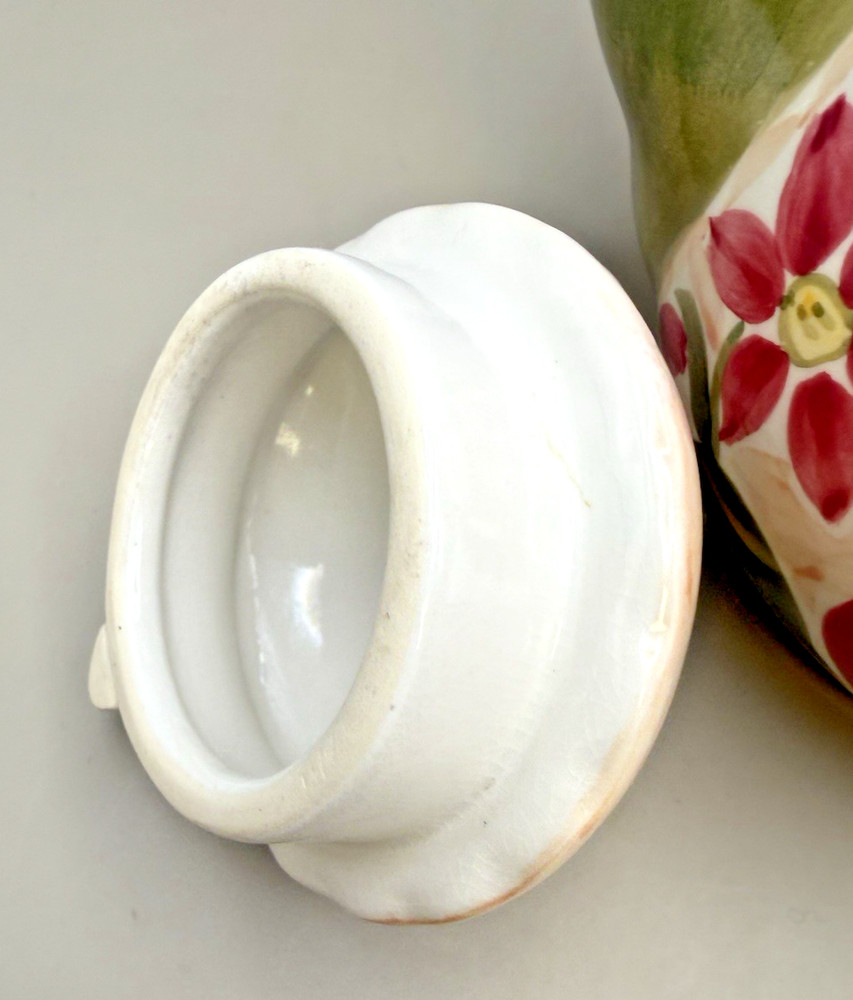 H. BeaugArt Designs Ceramic Teapot-Floral Pattern