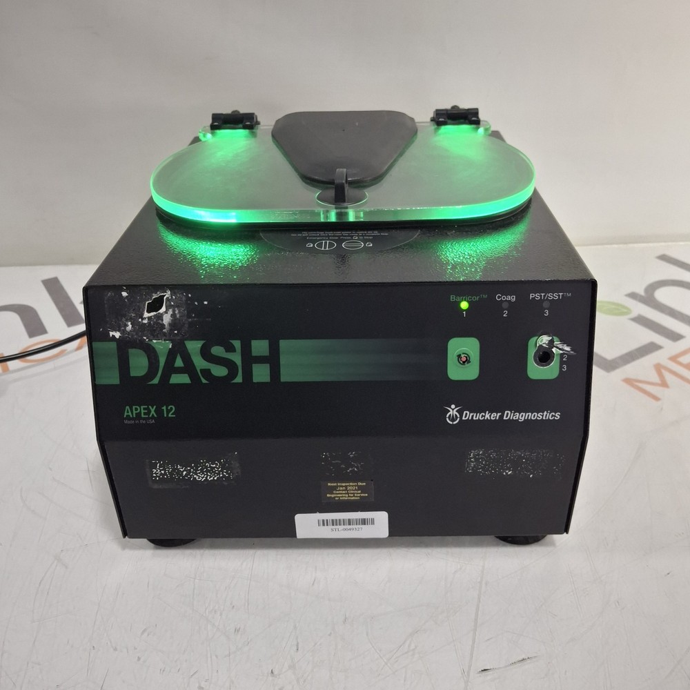 Drucker Diagnostics Dash Apex 12 Centrifuge