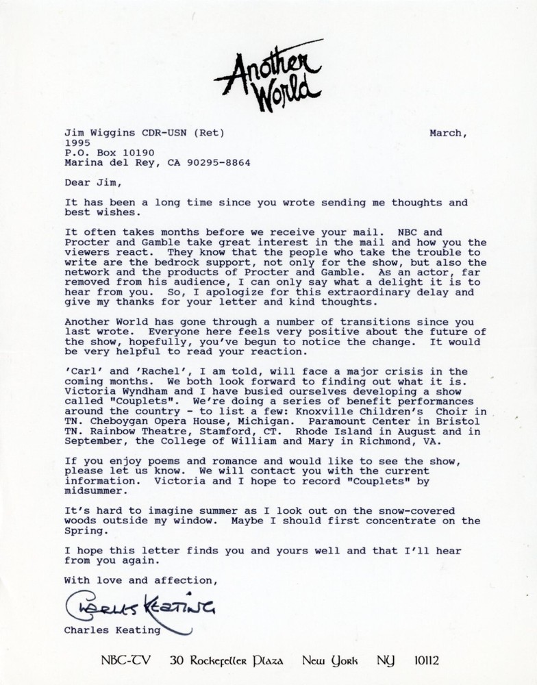 Charles Keating- TLS 1995