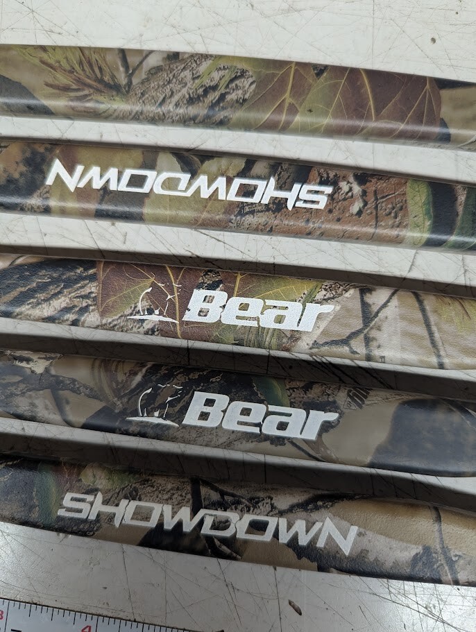 Bear Archery Showdown Show Down Camo Replacement Compound Limbs