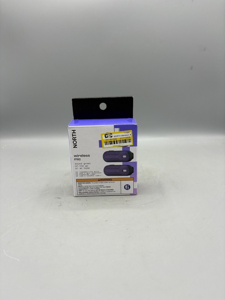 NORTH Wireless Microphone with Charger (USB-C) READ
