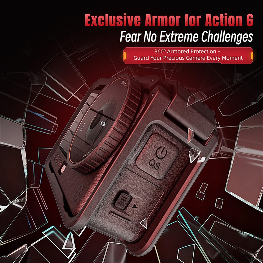 Protective Frame Plastic Rabbit Cage Accessories for DJI OSMO ACTION 6 Part