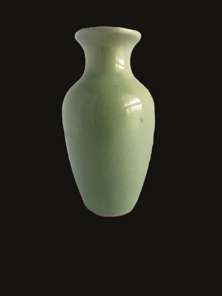 1960s Hand Painted Vase