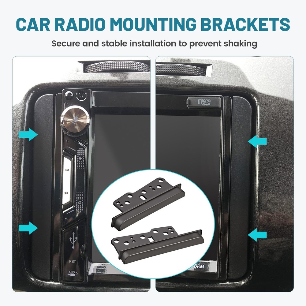 NuIth Double DIN Aftermarket Radio Installation Dash Kit for Select...