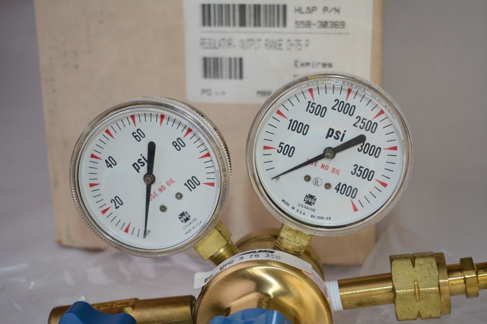 Linde E8 UPE 3 75 350 Gas Regulator
