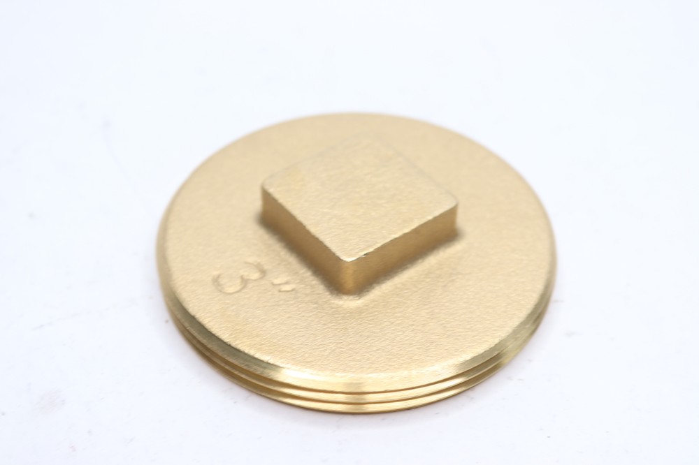 Square Head Cleanout Plug Brass ML68839