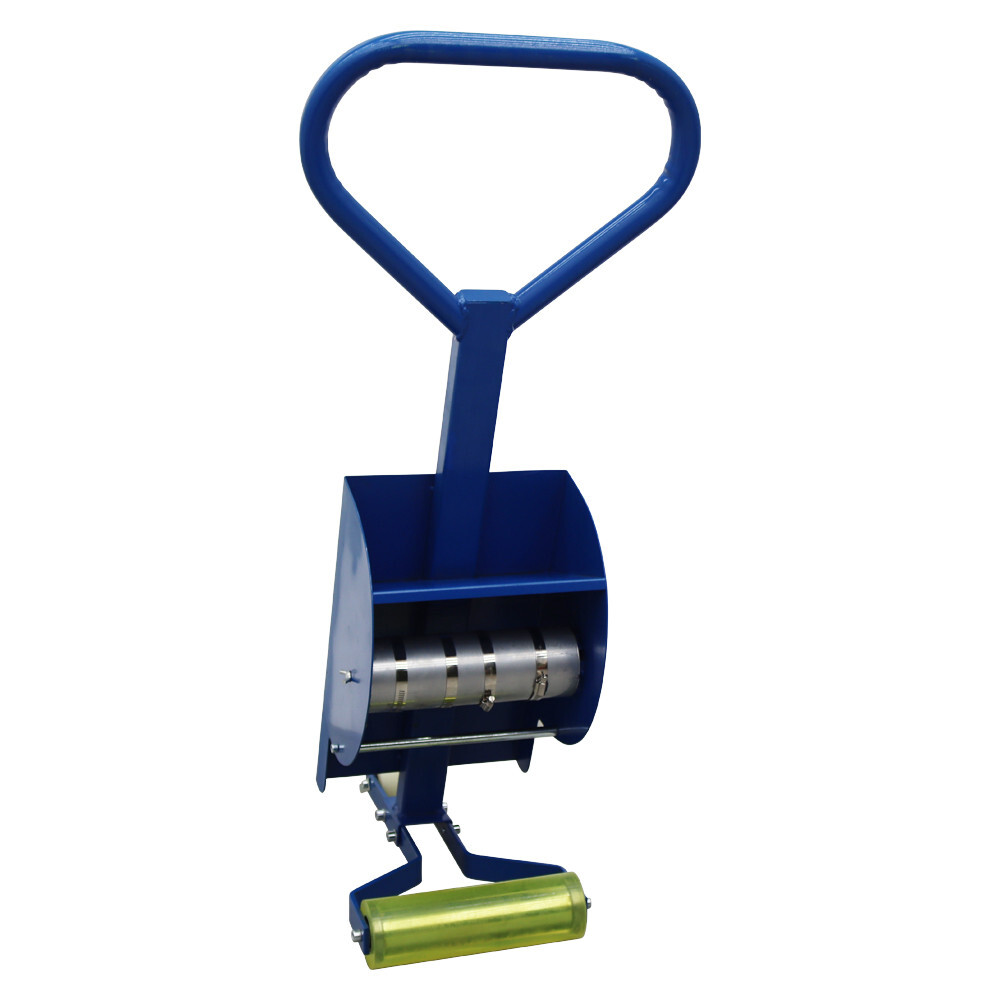 Road Surface Texturing Marking Machine with Reference Pointer Rubber Roller
