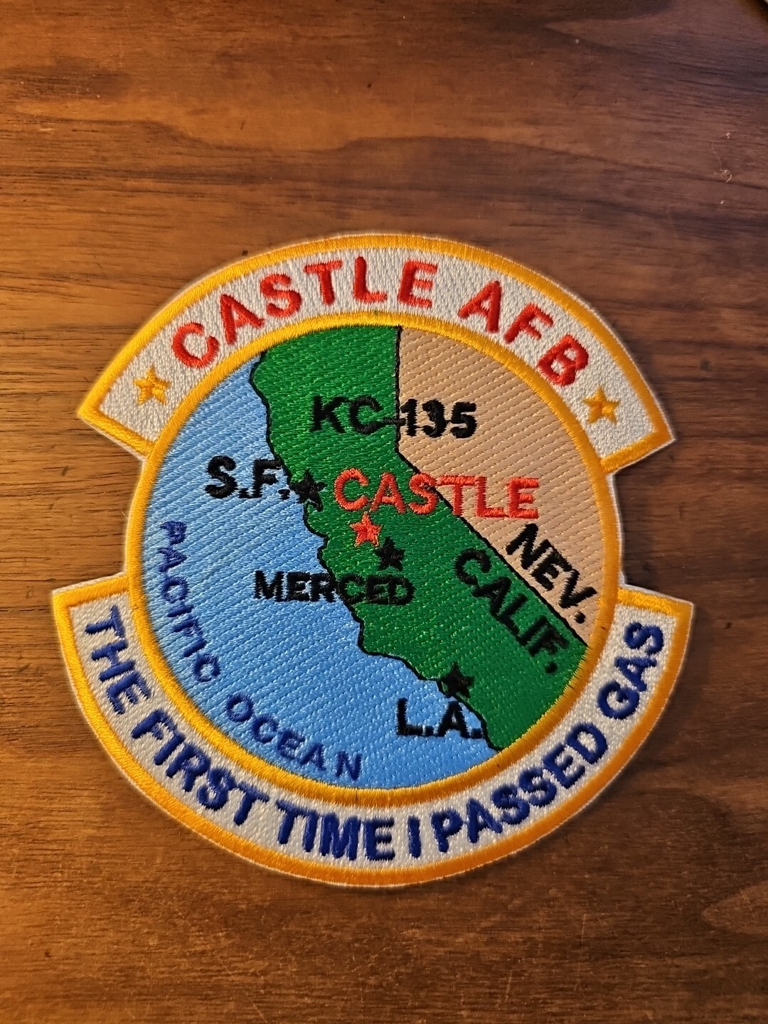 CASTLE AFB, CALIFORNIA, THE FIRST TIME I PASSED GAS, KC-135