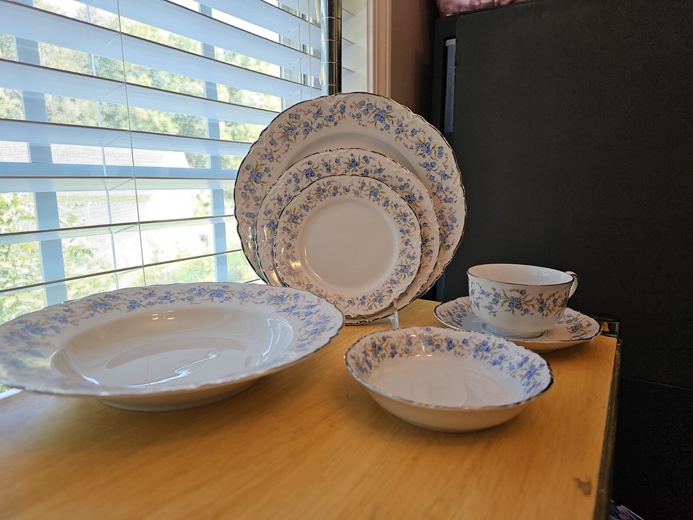7 Pc Place Setting Mille Fleurs. by Hutschenreuther
