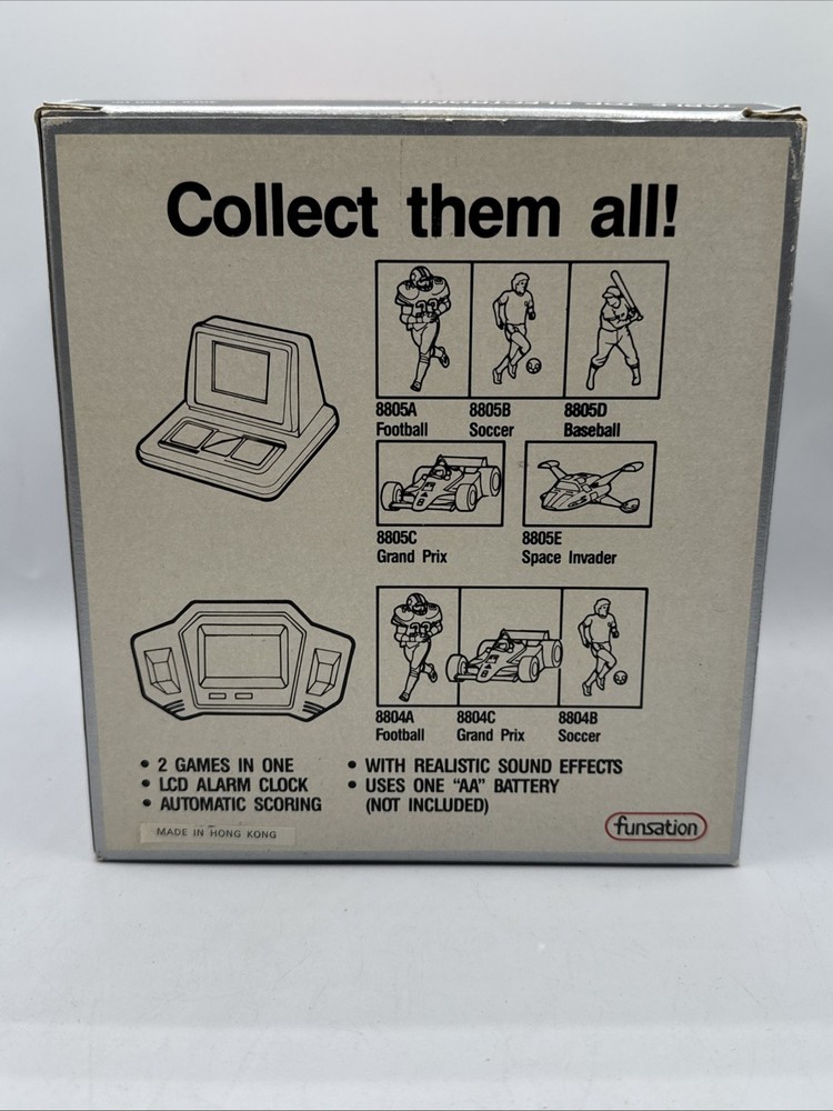 Table Top Electronic Game Grand Prix Giant Screen 8805C
