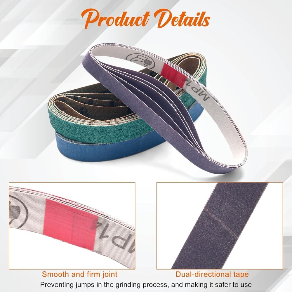 27New Replacement Belt Kit For Work Sharp Knife Tool Sharpener Ken Onion Edition