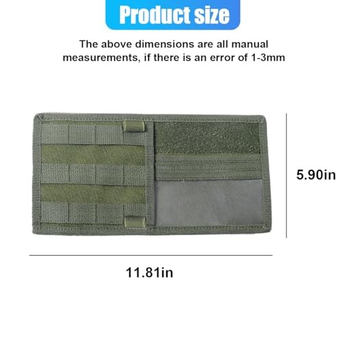 Molle Car Visor Organizer, Tactical Sun Visor Panel Organizer with Army Green