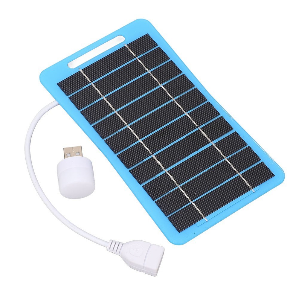 Portable Outdoor Solar Panel Charger Efficiently Powers Mobile Devices Anywhere