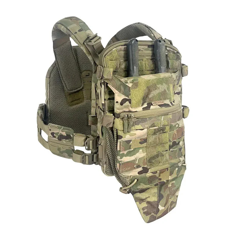 Agilite Micro MAP Rear Hydration Panel Compatible with Plate Carriers MULTICAM