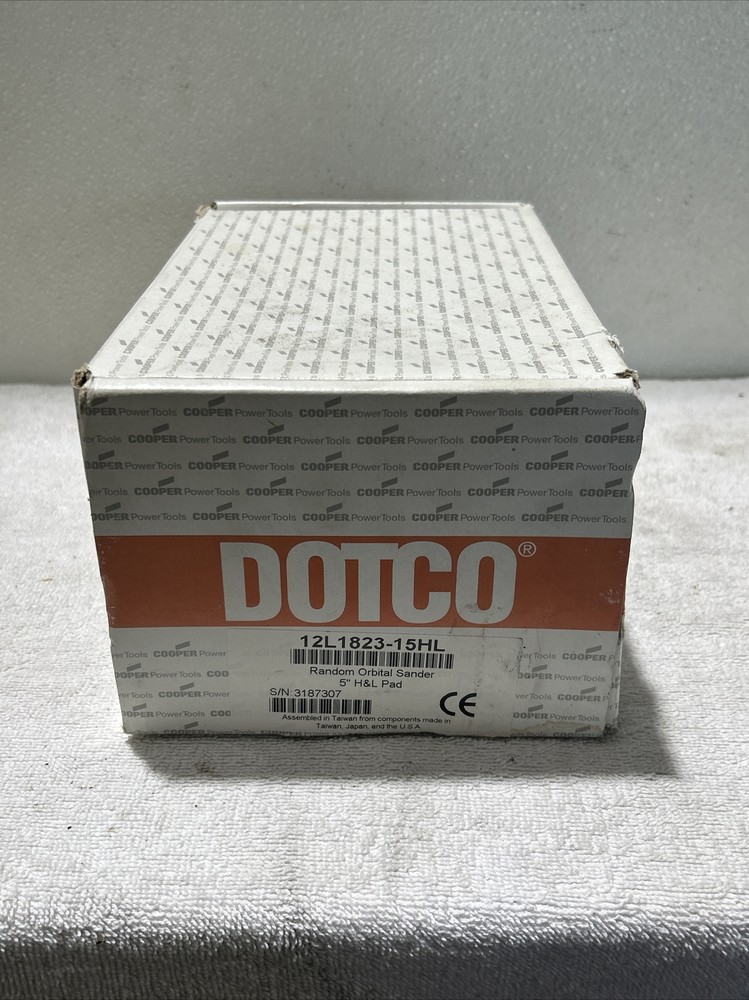 DOTCO 12L1823-15HL Orbital Sander