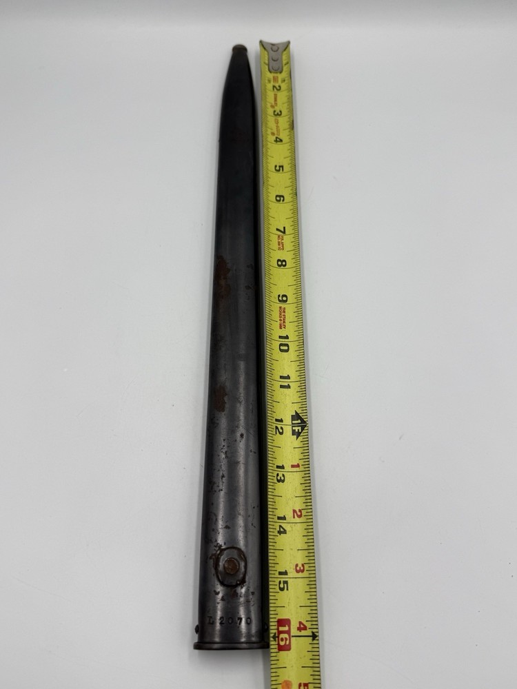 Metal Bayonet Scabbard Serial # L2070