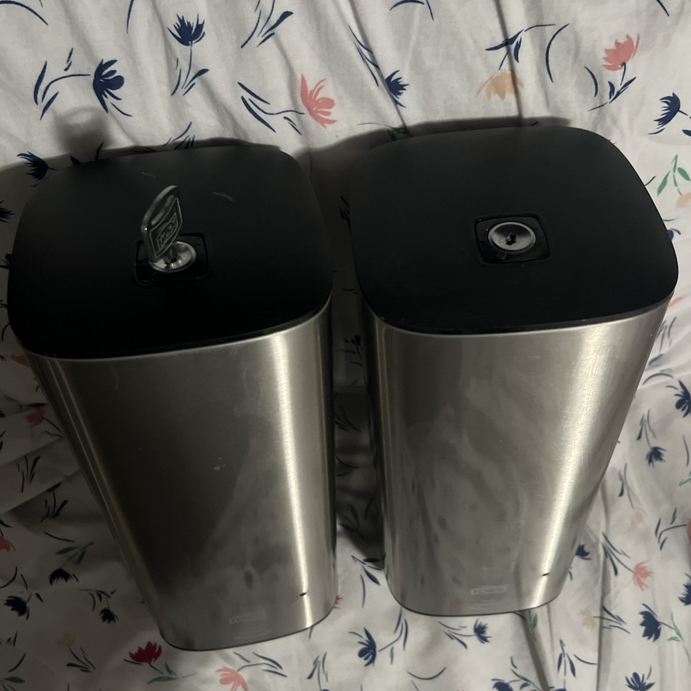 Two Tork S4 Intuition Sensor Soap Dispenser two