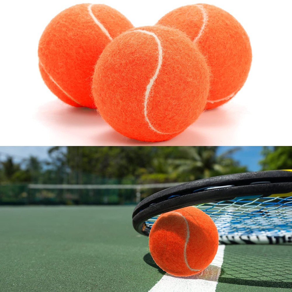 Tebery 20 Pack Orange Advanced Training Tennis Balls 20 Count,