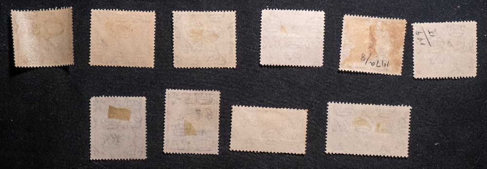 1935-1938 Cyprus stamps