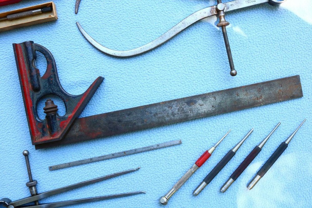 Mixed lot Mechanics tools Starrett XA