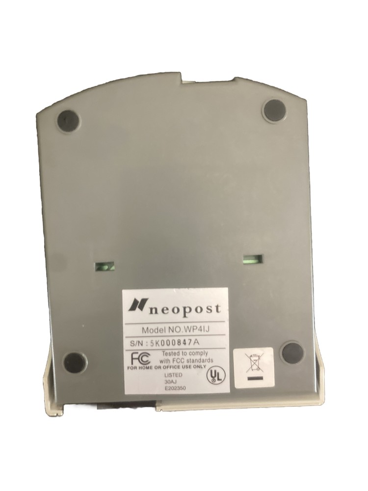 Neopost Mailing Machine IJ25 And Scale (Power Supply/Cables)