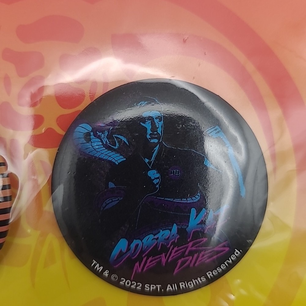 Cobra Kai Retro Button Set Lootcrate 2022