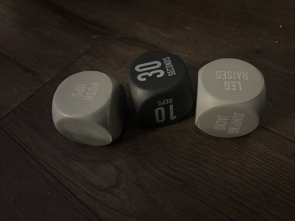 Skywin Workout Dice 6-Sided Exercise Dice for Solo or Group Classes