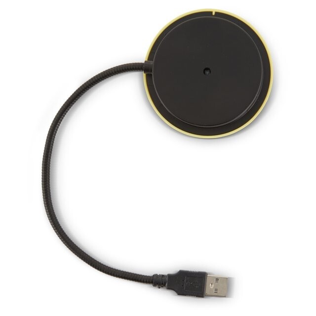 JUSTICE TECH Desktop USB Light Adjustable, Flexible & Bright - SMILEY - NIB