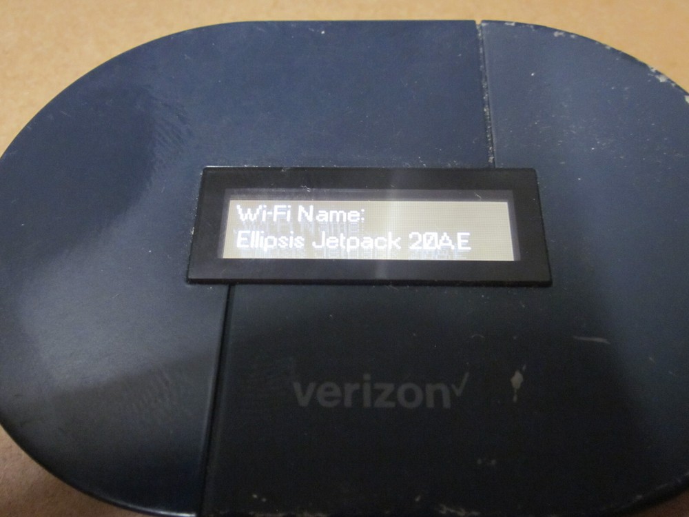Verizon Ellipsis Jet Pack 20A E