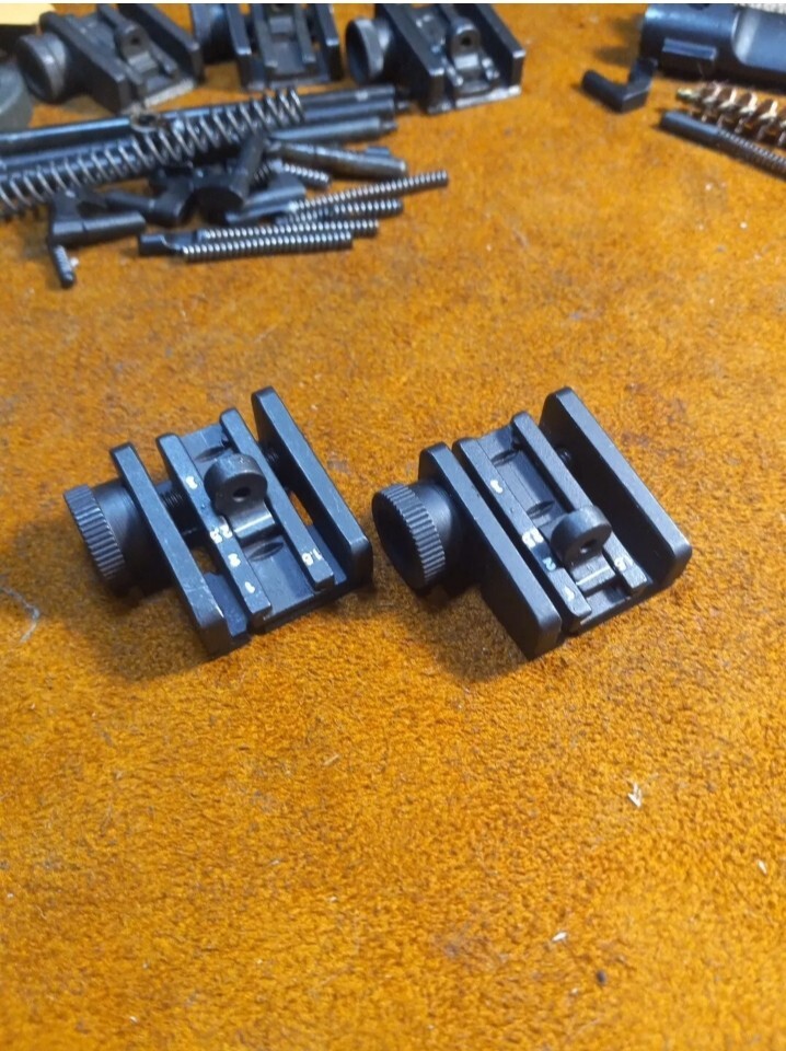 M1 Carbine Rear Sight Adjustable Milled