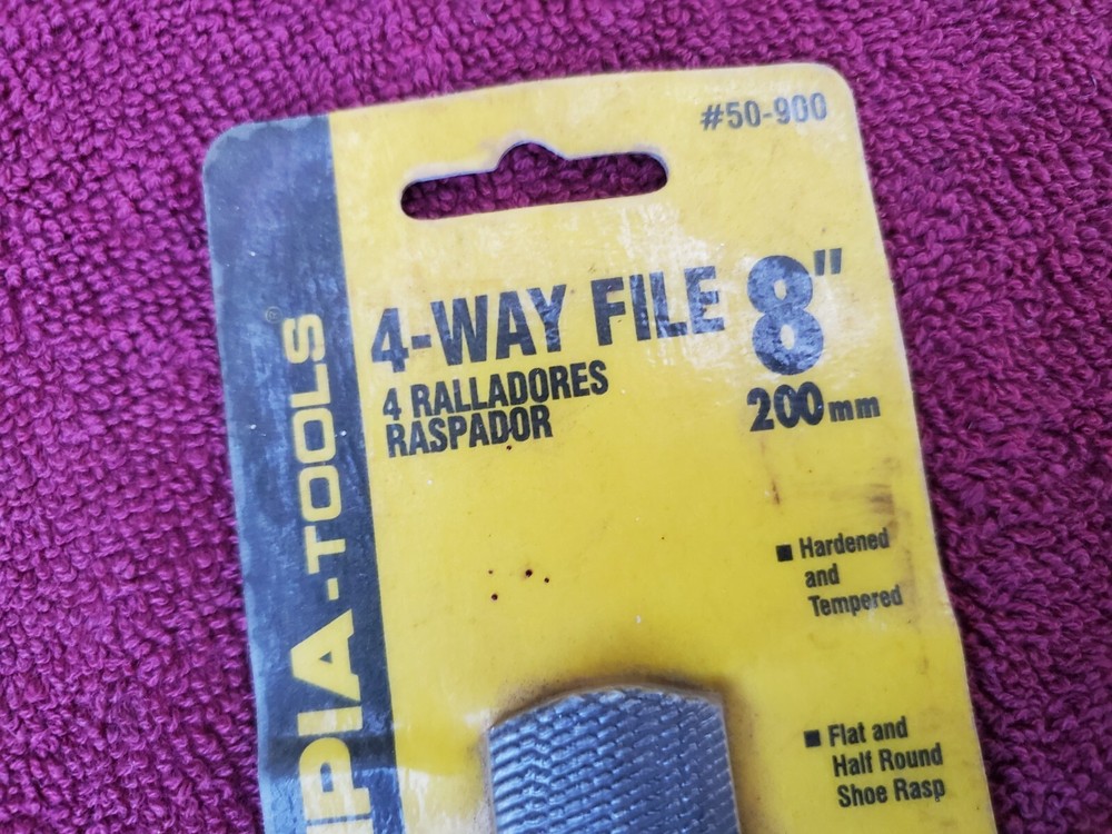 Olympia 4 Way Hand File 50-900