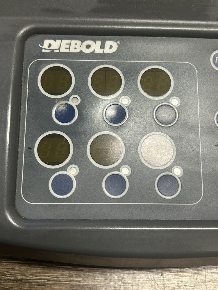 Diebold 00-013541-000B Audio System console Mic Microphone Not Tested