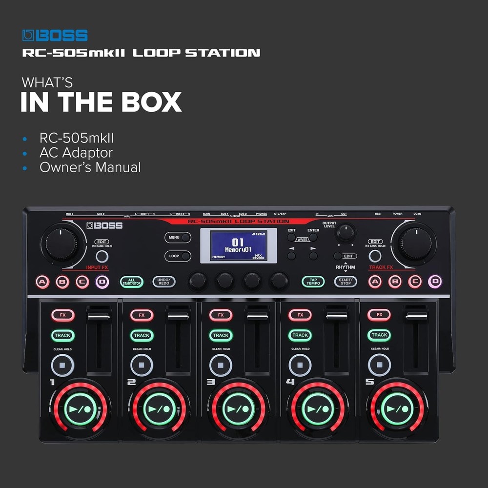 BOSS RC-505MKII table top looper boss