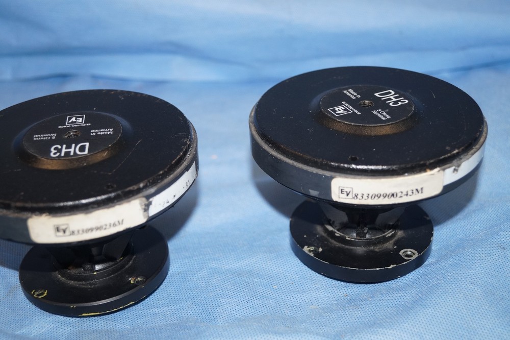 Electro Voice DH3 Compression Horn Tweeter Drivers