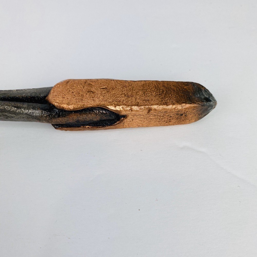 Three Vintage Copper Soldering Tips