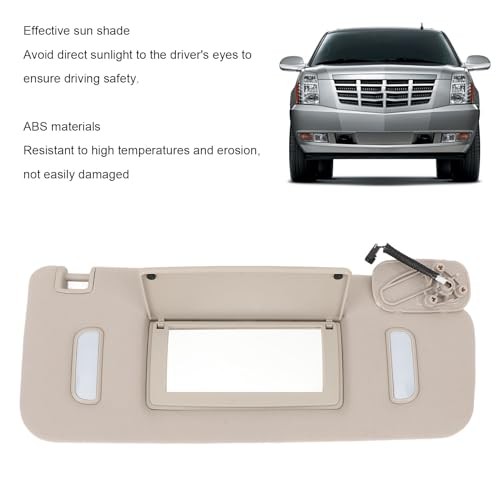 Driver Left & Passenger Right Sun Visor Compatible with Right OE: 22850310