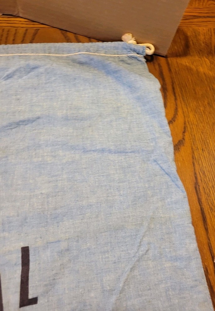 VINTAGE IDEAL LAUNDRY & CLEARNER LAUNDRY DRAWSTRING BAG SCOTTSBIFF NEBRASKA