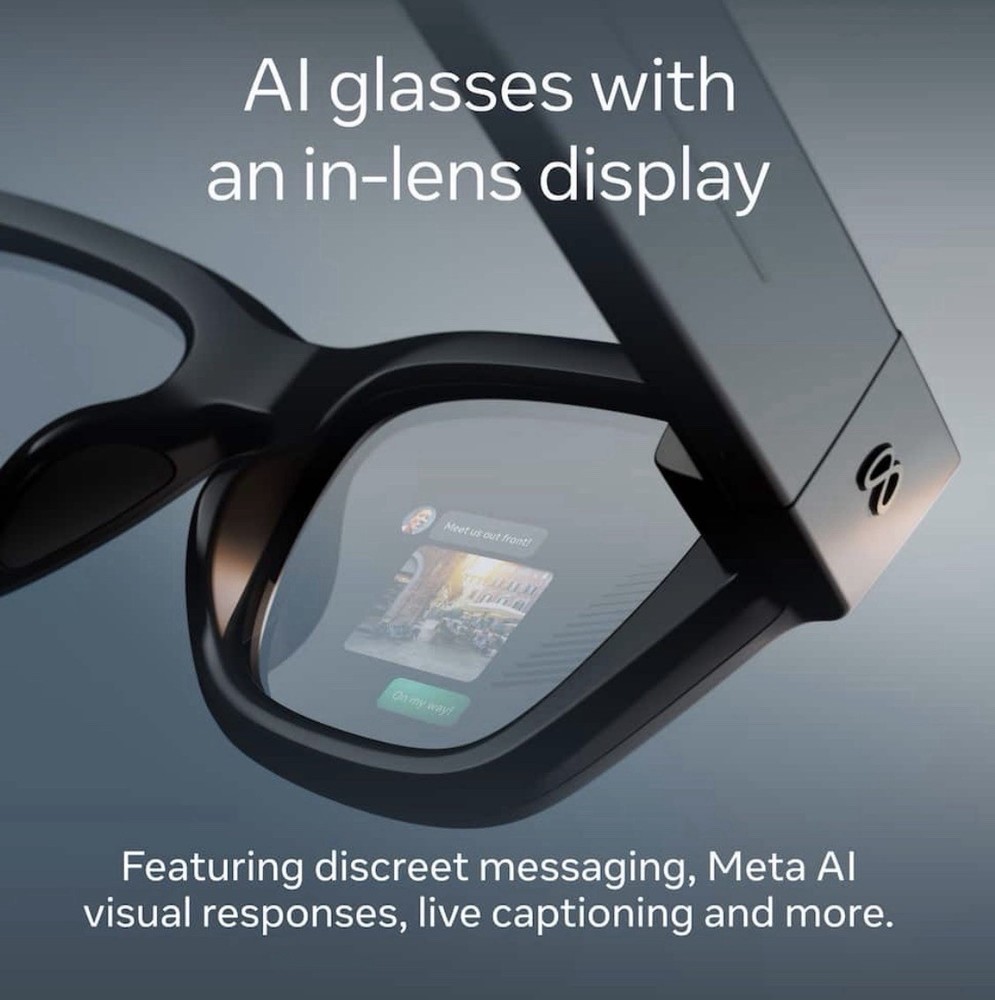 ✳️BUNDLE✳️META RAY-BAN DISPLAY & NEURAL BAND - BLACK FRAME STANDARD -SIZE 3 BAND
