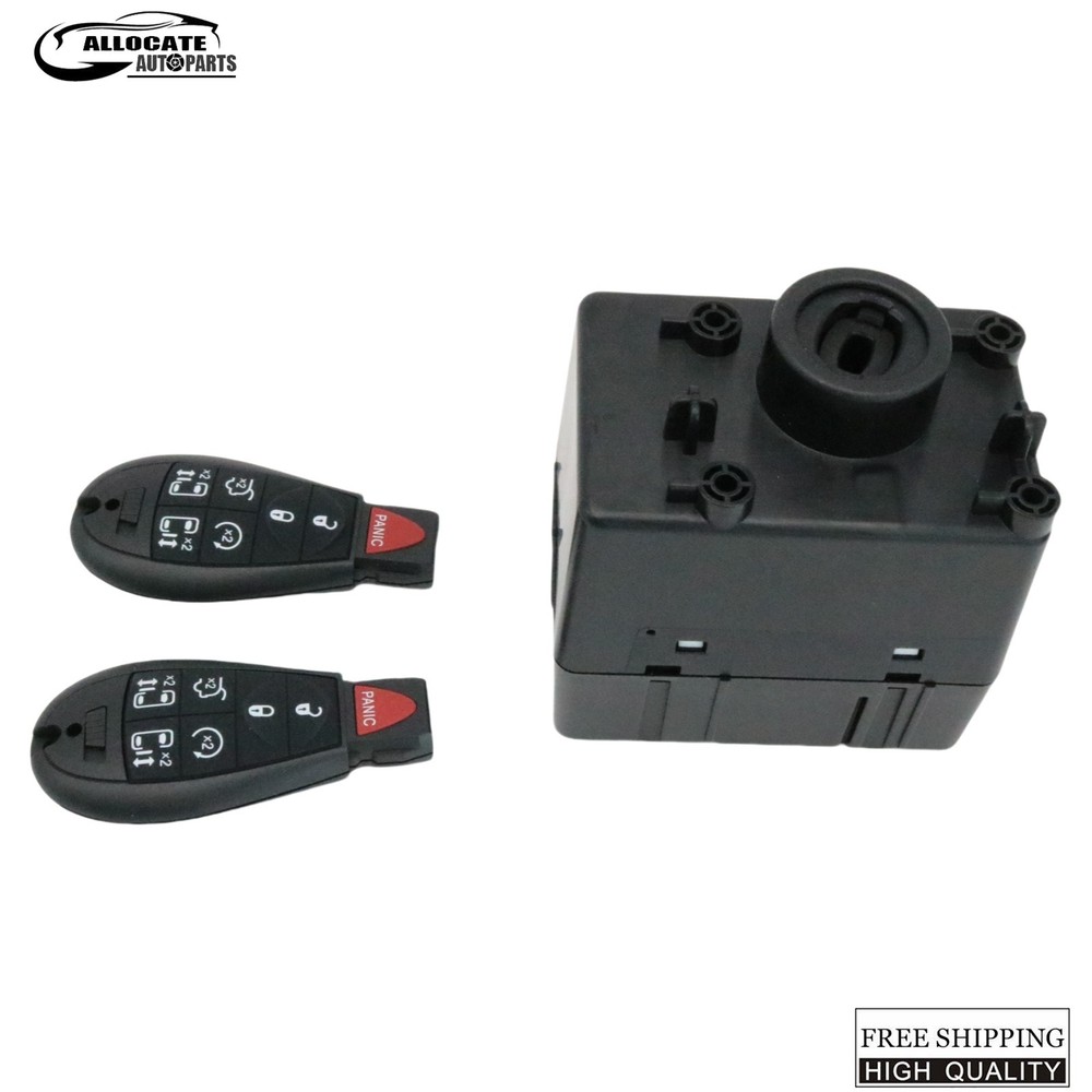 For 09-15 Dodge Ram 1500 WIN Module Wireless Ignition Node Programmed w/ Keys US