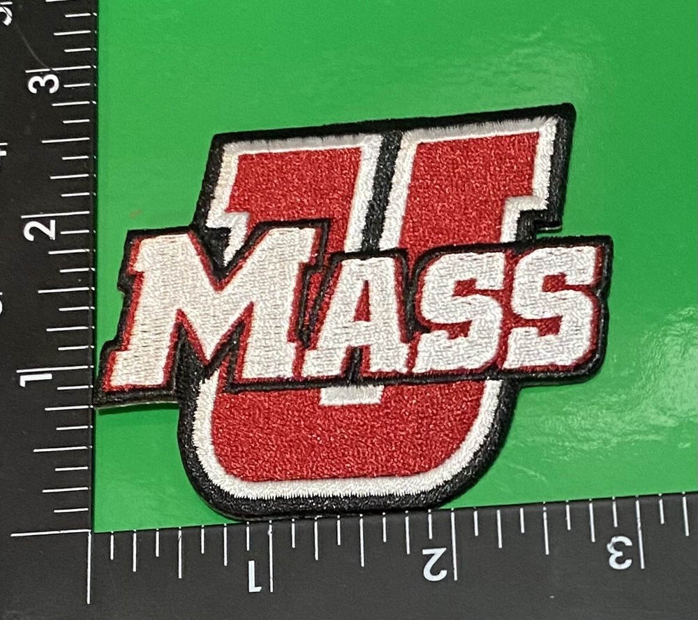 New NCAA iron On Patch UMASS ☝️🏀 Unbranded