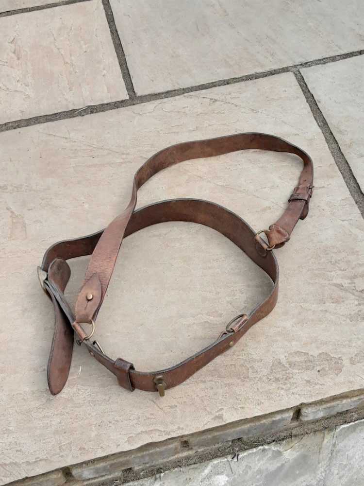 WW1/2 Sam Brownie Leather Belt