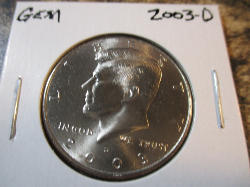 2003-D KENNEDY HALF DOLLAR GEM    AA