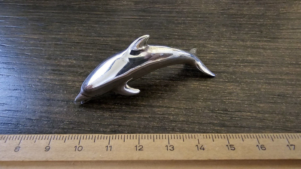 Sterling Silver 925 Dolphin Miniature.