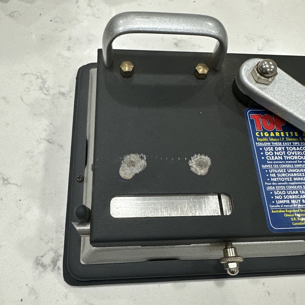 TOP O MATIC CIGARETTE ROLLING MACHINE KING SIZE & 100MM ^
